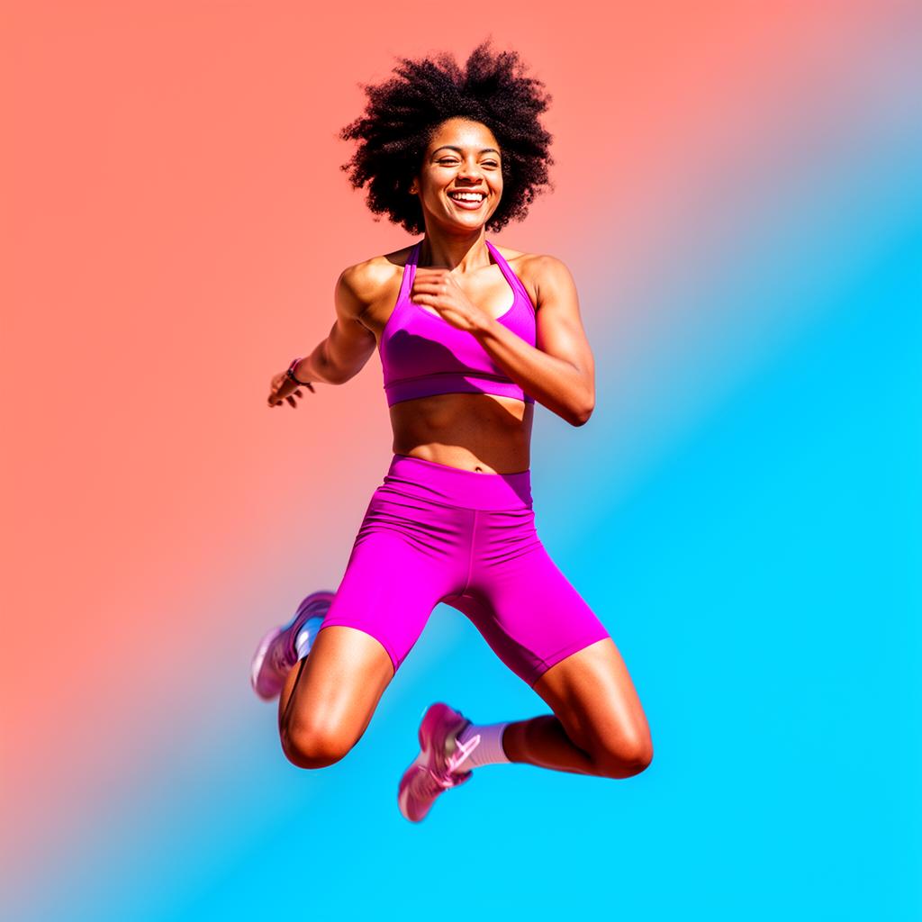 Athlète Zenith Fitness en mouvement